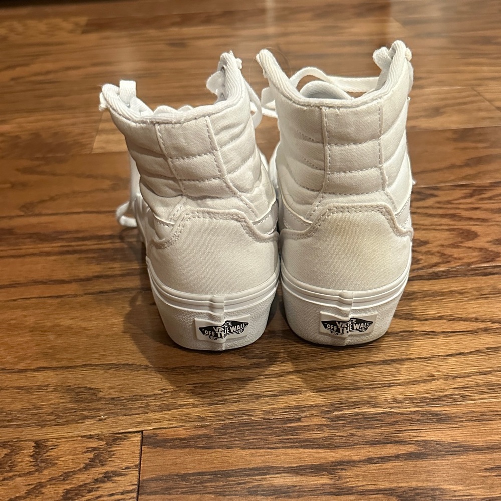 Vans Classic White High-Tops - Picture 4 of 5